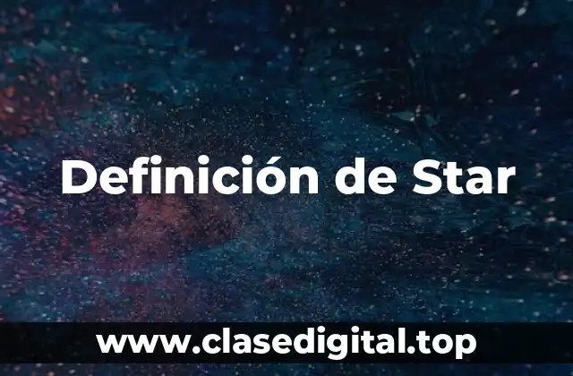 Definición de Star