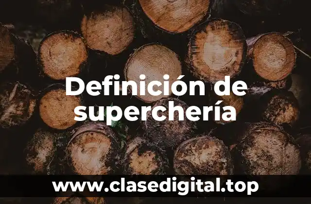 Definición de superchería