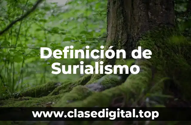 Definición de Surialismo