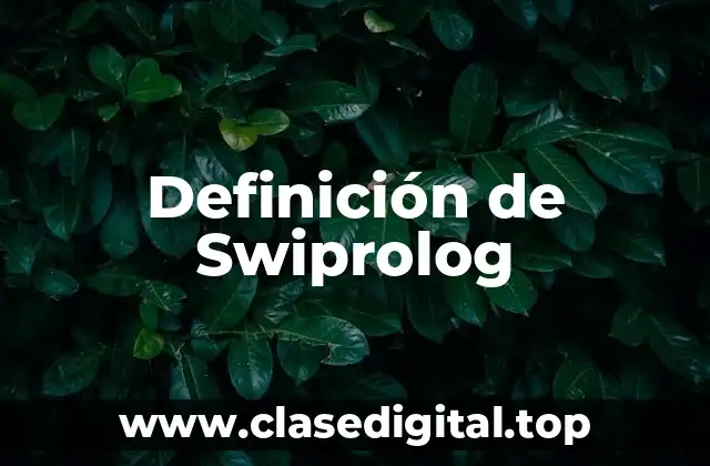 Definición de Swiprolog