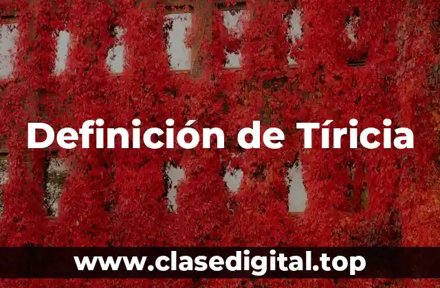 Definición de Tíricia
