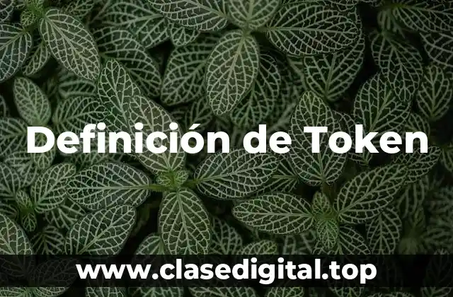 Definición de Token