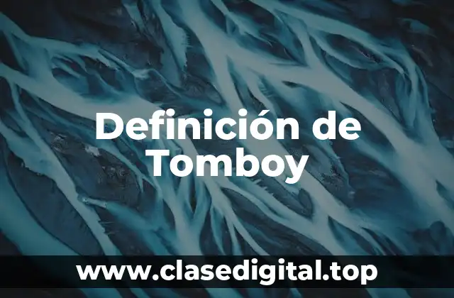 Definición de Tomboy