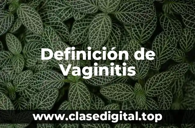 Definición de Vaginitis