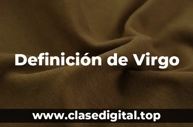 Definición de Virgo
