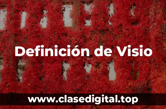Definición de Visio