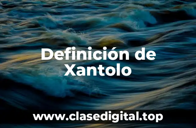 Definición de Xantolo