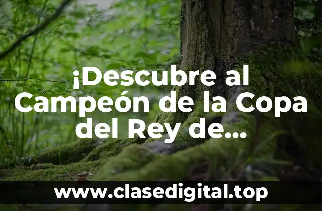 ¿Cuál es el Origen de la Copa del Rey de Baloncesto?