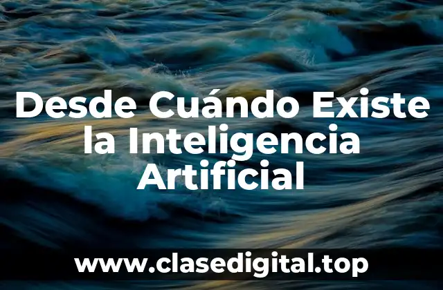 Los Orígenes de la Inteligencia Artificial