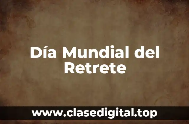 Día Mundial del Retrete