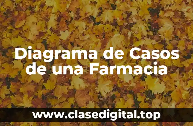 Diagrama de Casos de una Farmacia