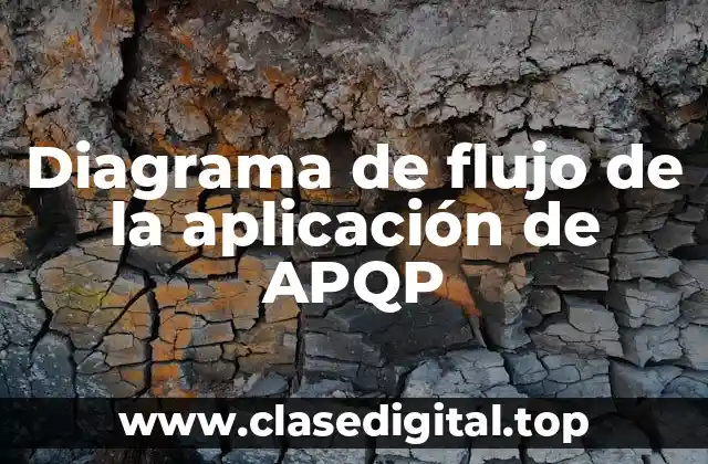 Ejemplos de diagramas de flujo de la aplicación de APQP
