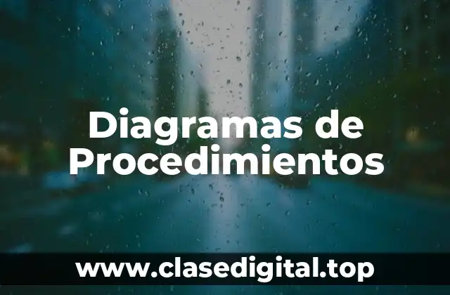 Diagramas de Procedimientos