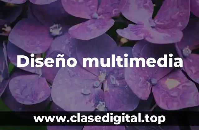 Diseño multimedia