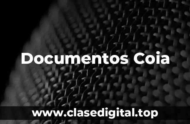 Documentos Coia
