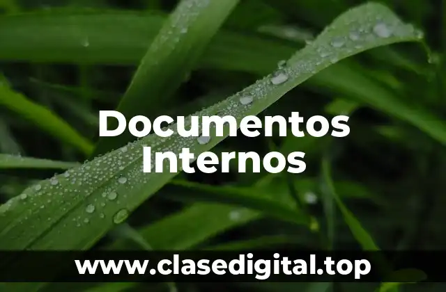 Documentos Internos