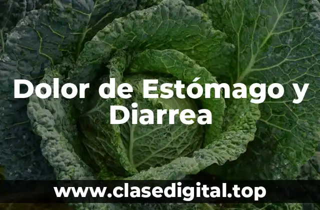 Dolor de Estómago y Diarrea