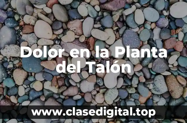 Dolor en la Planta del Talón
