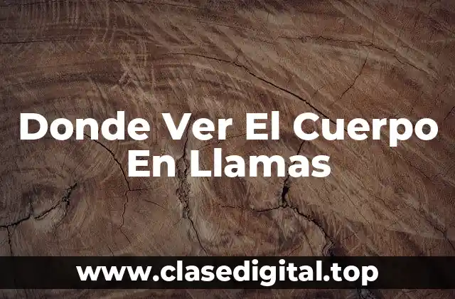 ¿Qué es el Cuerpo en Llamas?