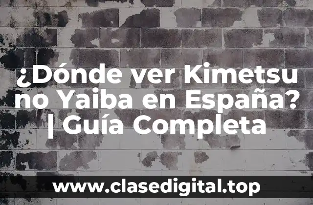 ¿Cuál es la trama de Kimetsu no Yaiba?