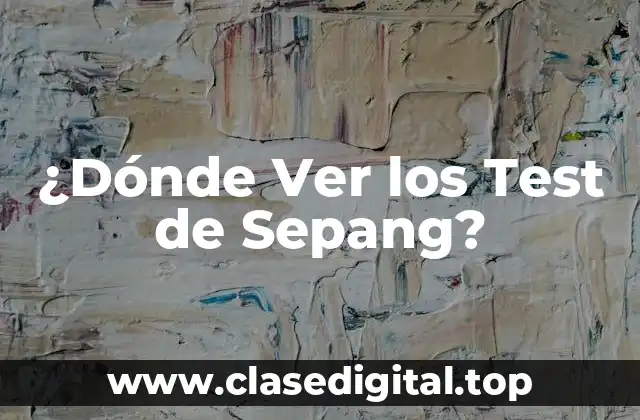 ¿Dónde Ver los Test de Sepang?