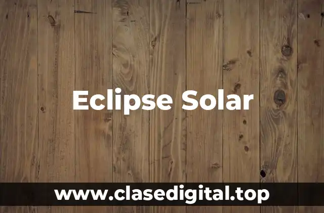 Eclipse Solar