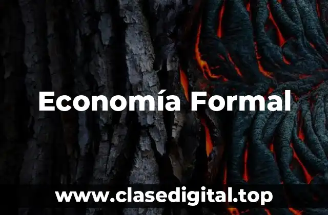 Economía Formal