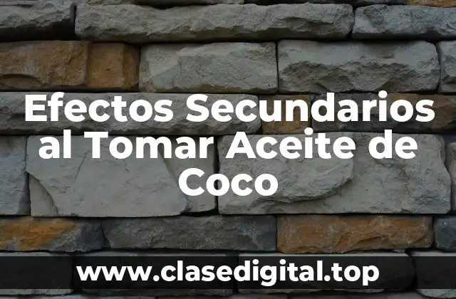 ¿Qué es el Aceite de Coco y Cómo Funciona?