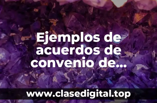 Ejemplos de acuerdos de convenio de tecnologías electrónicas