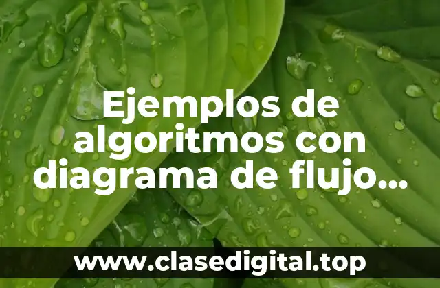 Ejemplos de algoritmos con diagrama de flujo preparación de chocolate