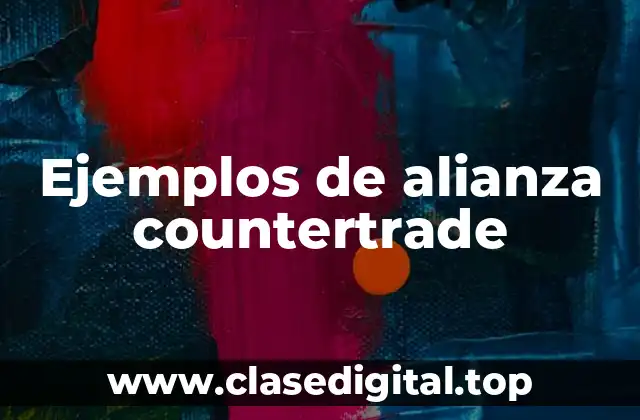 Ejemplos de alianza countertrade