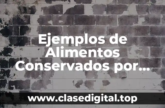 Ejemplos de Alimentos Conservados por Ultracongelación y Significado