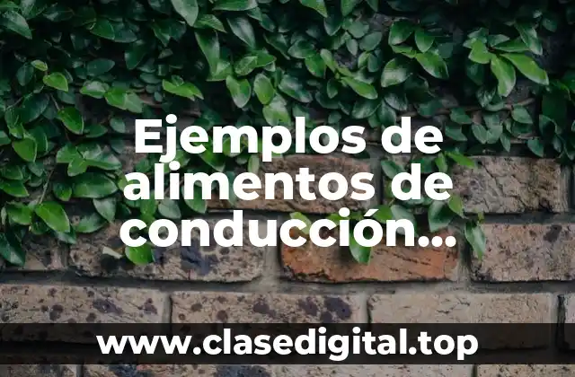 Ejemplos de alimentos de conducción, convección y radiación