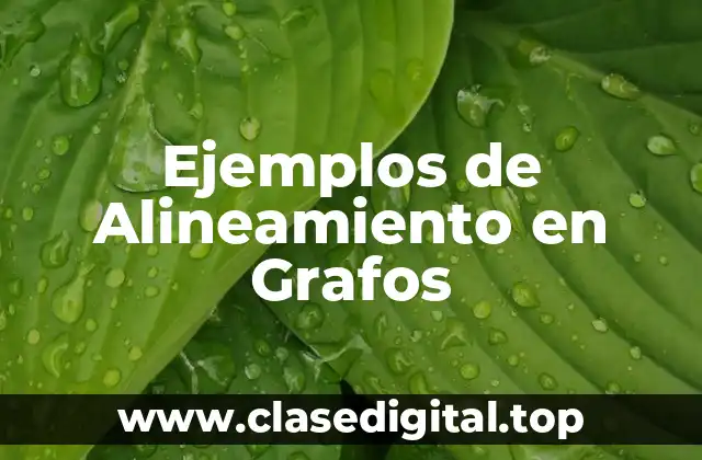 Ejemplos de Alineamiento en Grafos