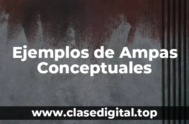 Ejemplos de Ampas Conceptuales
