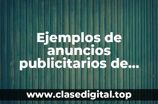 Ejemplos de anuncios publicitarios de barbería BTL