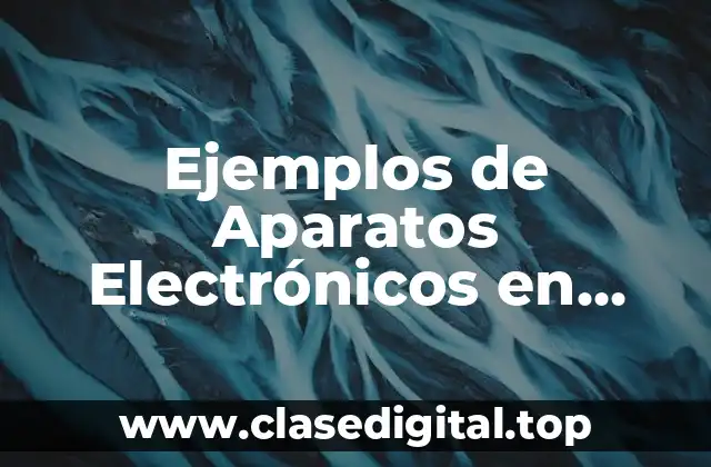 Ejemplos de Aparatos Electrónicos en Blanco y Negro