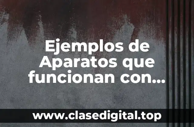 Ejemplos de Aparatos que funcionan con propulsión a chorro