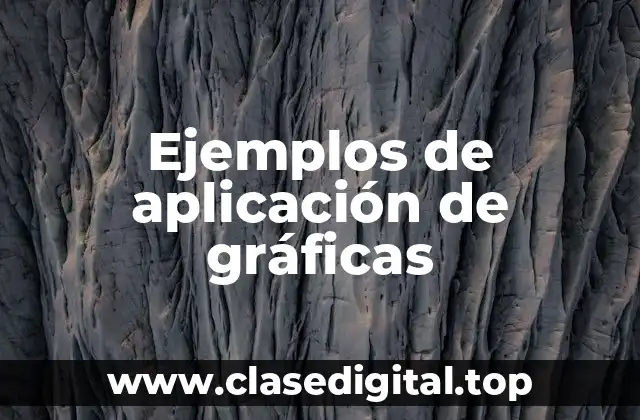 Ejemplos de aplicación de gráficas