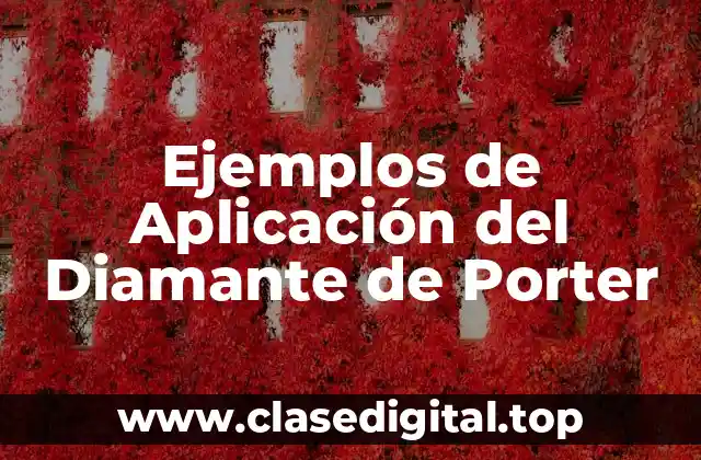 Ejemplos de Aplicación del Diamante de Porter
