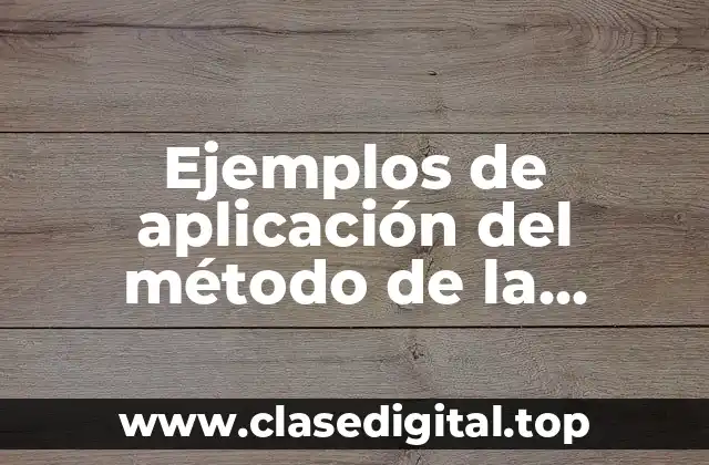 Ejemplos de aplicación del método de la ubicación del centroide