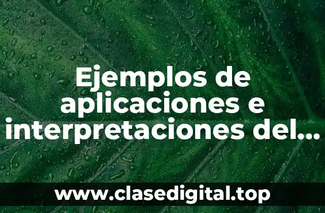 Ejemplos de aplicaciones e interpretaciones del tarot