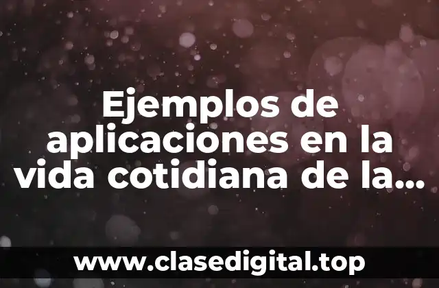 Ejemplos de aplicaciones en la vida cotidiana de la hidrodinámica