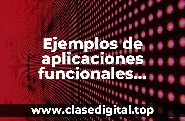 Ejemplos de aplicaciones funcionales Websphere MQ