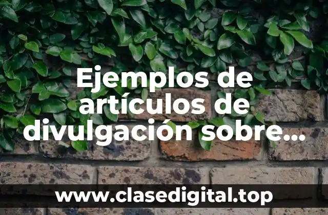 Ejemplos de artículos de divulgación sobre tiburones