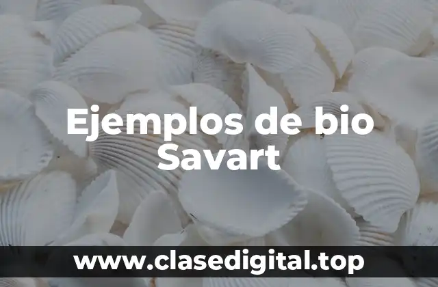 Ejemplos de bio Savart