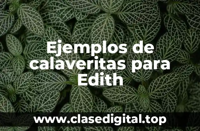 Ejemplos de calaveritas