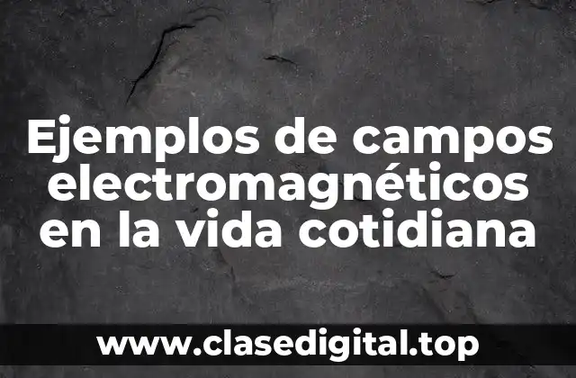 Ejemplos de campos electromagnéticos