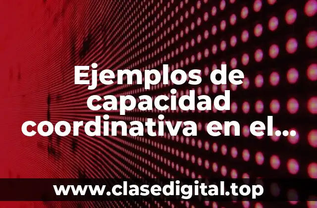 Ejemplos de capacidad coordinativa en el fútbol