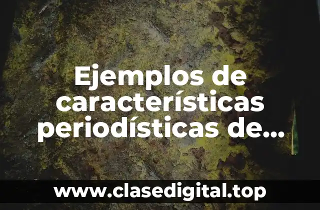 Ejemplos de características periodísticas de Donald Trump